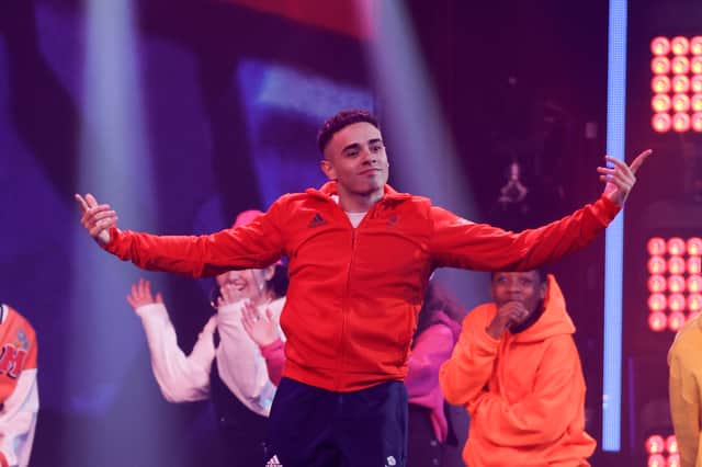 House of Wingz perform onstage during The National Lottery's Big Bash to celebrate 2023