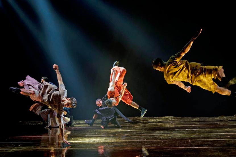 Using a mix of hip-hop, capoeira, ballet and modern dance, Compagnie Hervé Koubi performs...