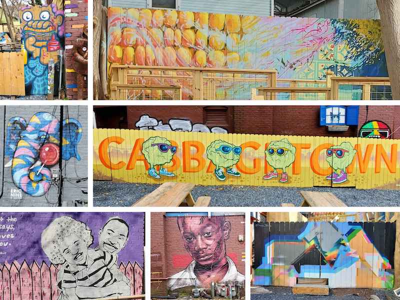 Cabbagetown murals