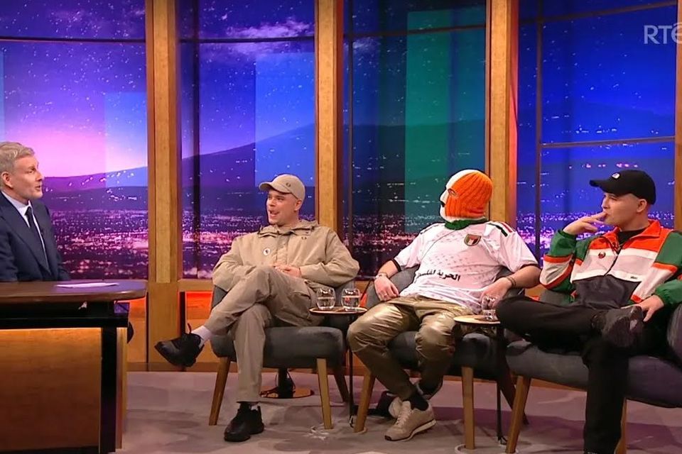 Kneecap on the Late Late Show