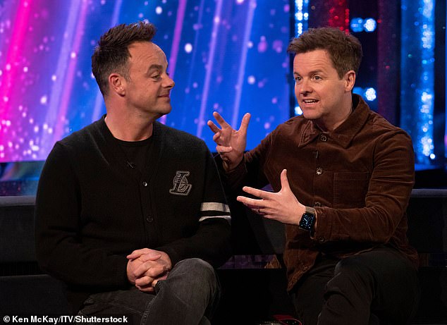 Ant and Dec on ITV's This Morning on February 23