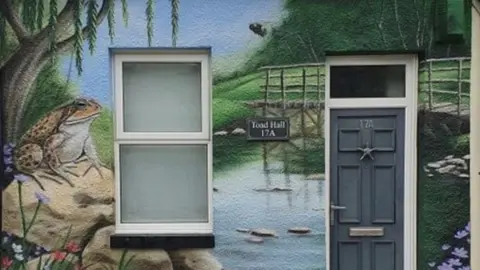 BBC Toad Hall mural