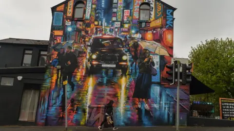 Artur Widak 'Belfast - Blurry Eyed' by Dan Kitchener which was commissioned as part of Belfast Culture Night