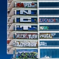 Los Angeles graffiti towers