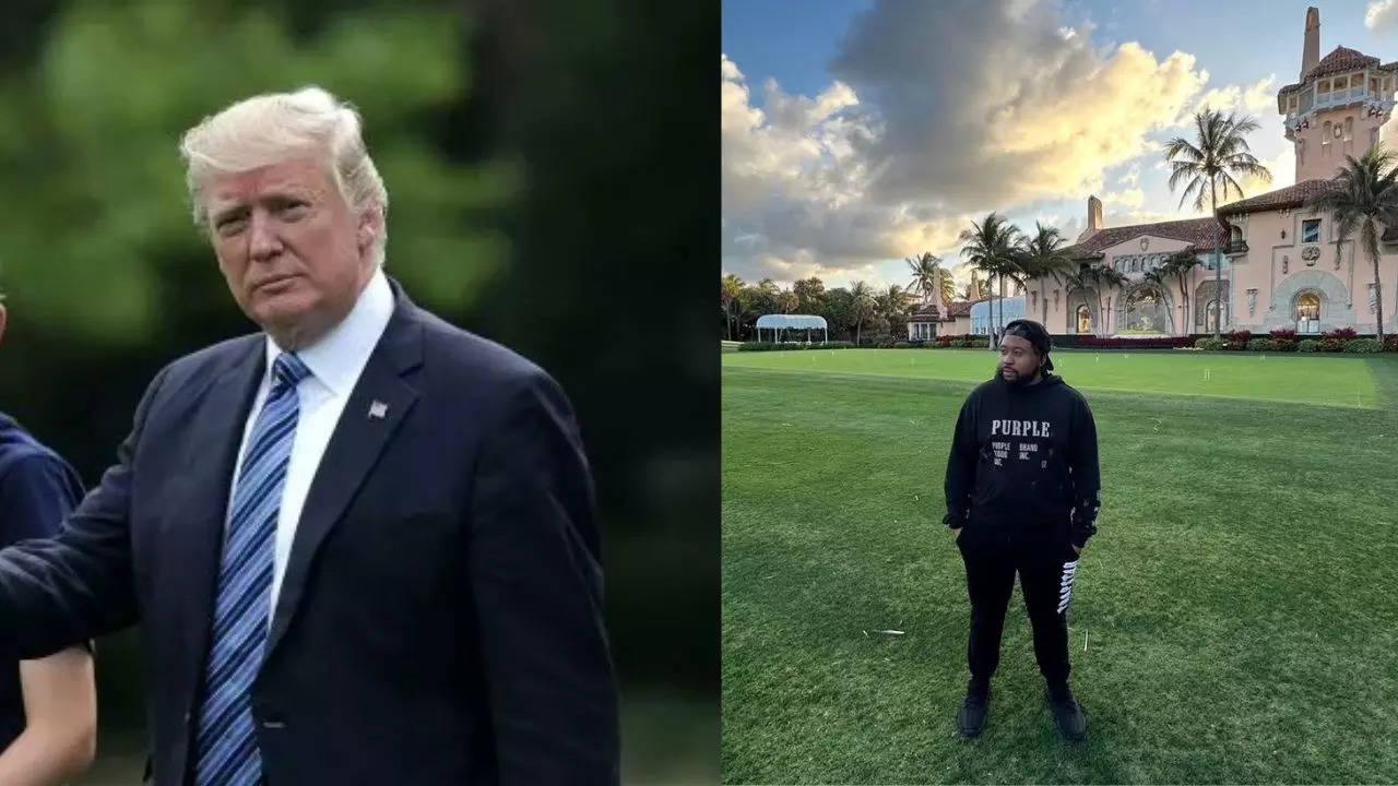Trump To Join DJ Akademiks' Live Stream On Rumble? Rapper Spotted At Billionaire's Mar-A-Lago House In Florida
