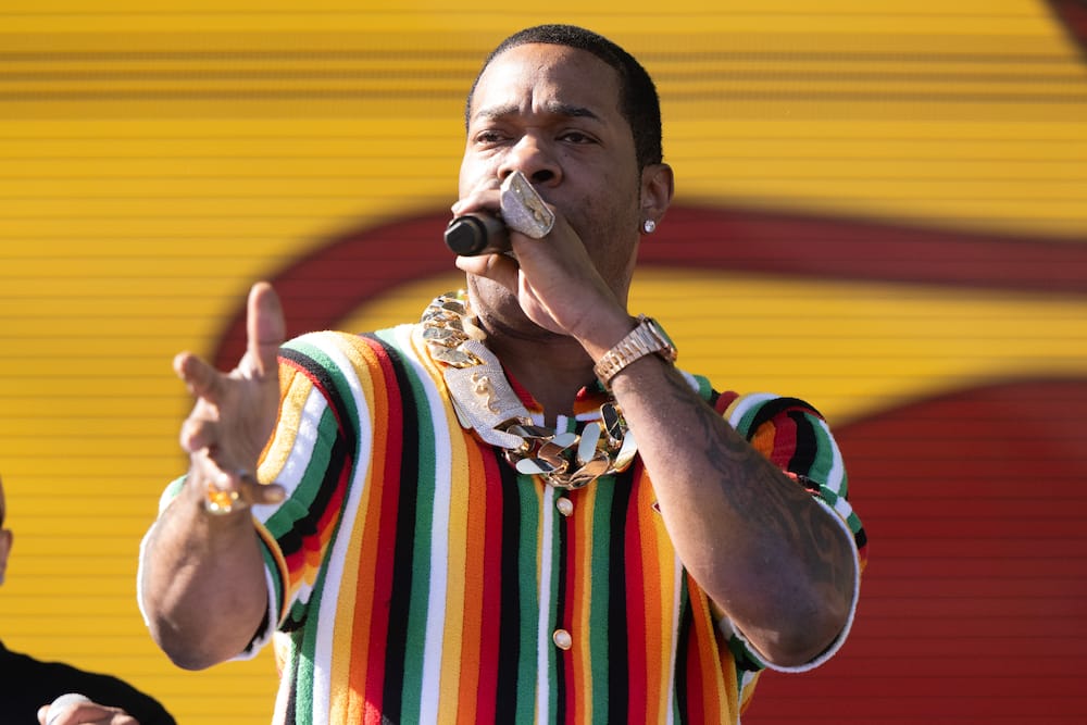 Busta Rhymes performs at the Coachella