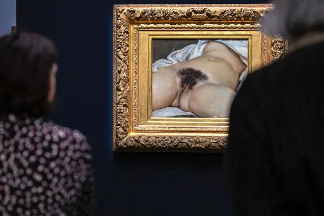 French painter and sculptor Gustave Courbet's famous