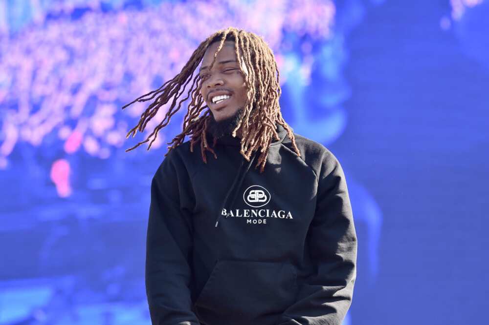 Fetty Wap performs on stage at Citi Field