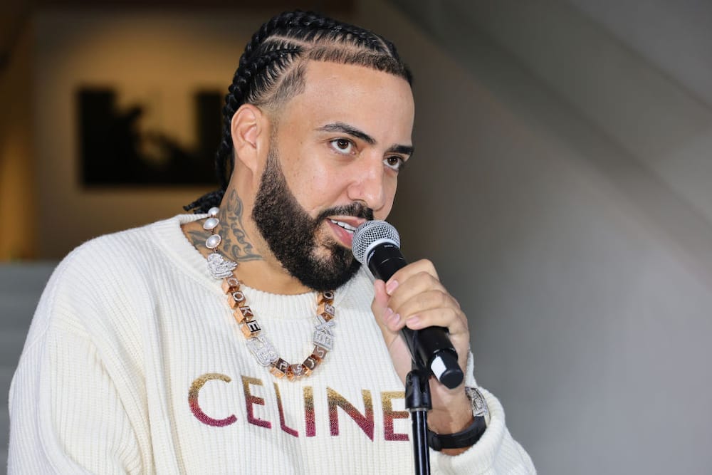 French Montana at Museum of Moving Image in New York City.