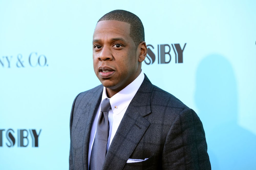 Jay-Z at Lincoln Center for the Performing Arts on 1 May 2013 in New York City.