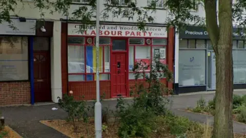 Google Google StreetView file image of the Labour Party office for Chingford and Woodford Green