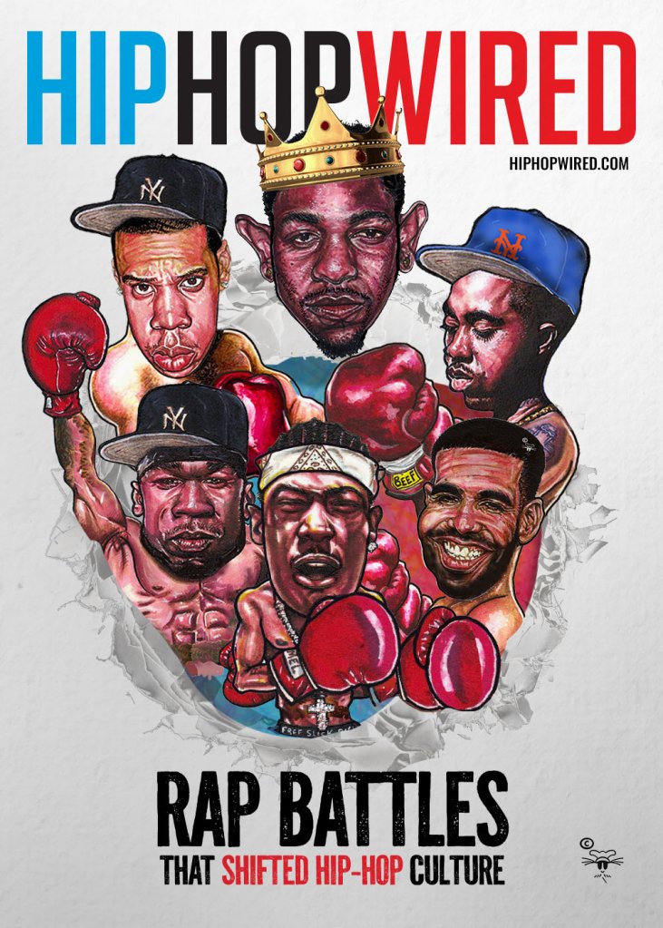 Hip-Hop Wired Digital Cover: Hip-Hop Beef That Shifted Culture