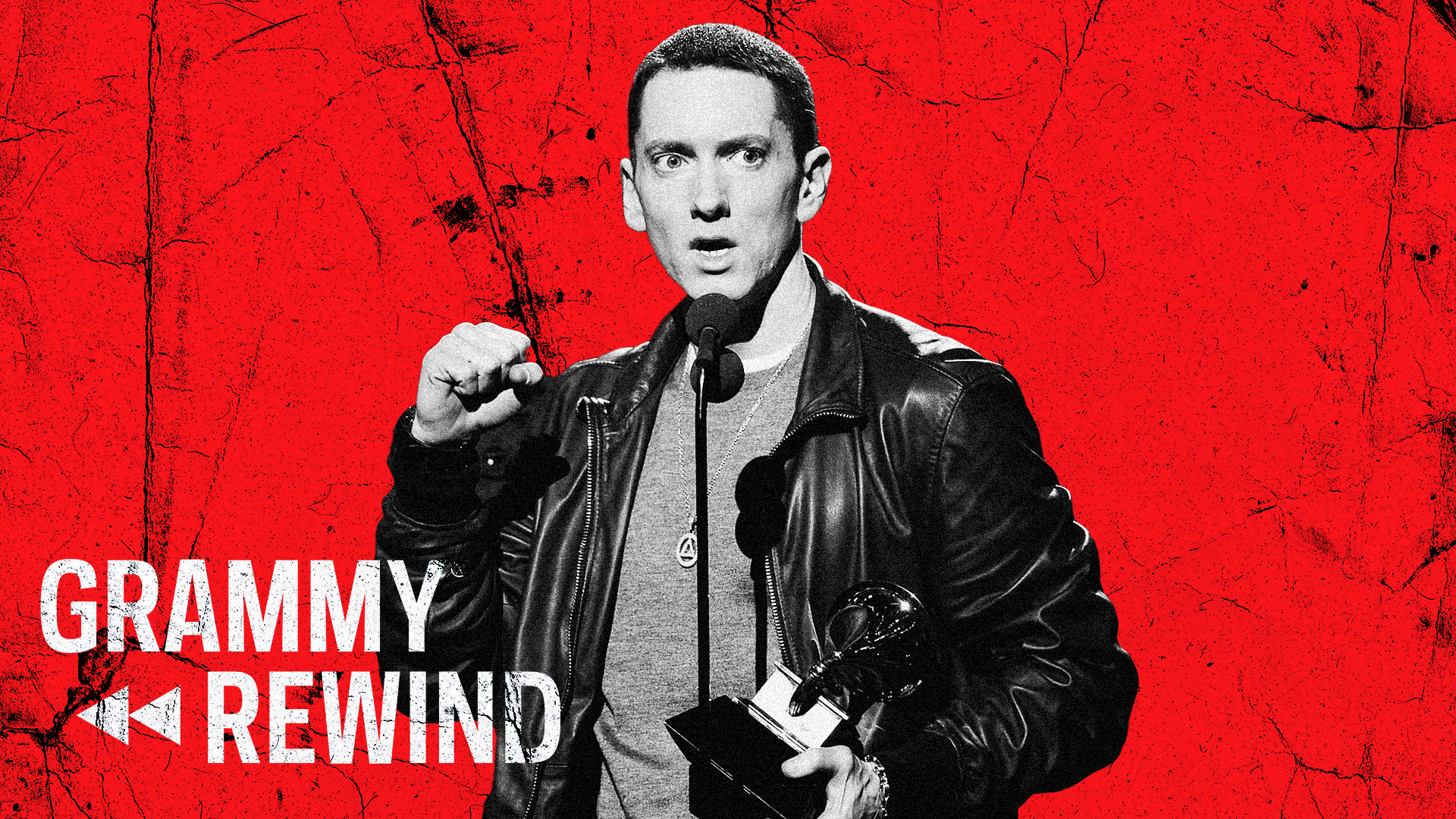 Watch Eminem Show Love to Detroit And Rihanna During Best Rap Album Win In 2011 | GRAMMY Rewind