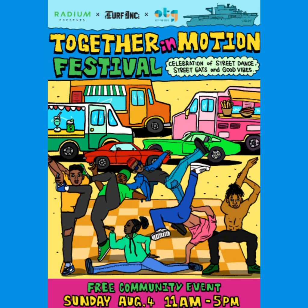 Alameda Post - the poster for the Together in Motion festival