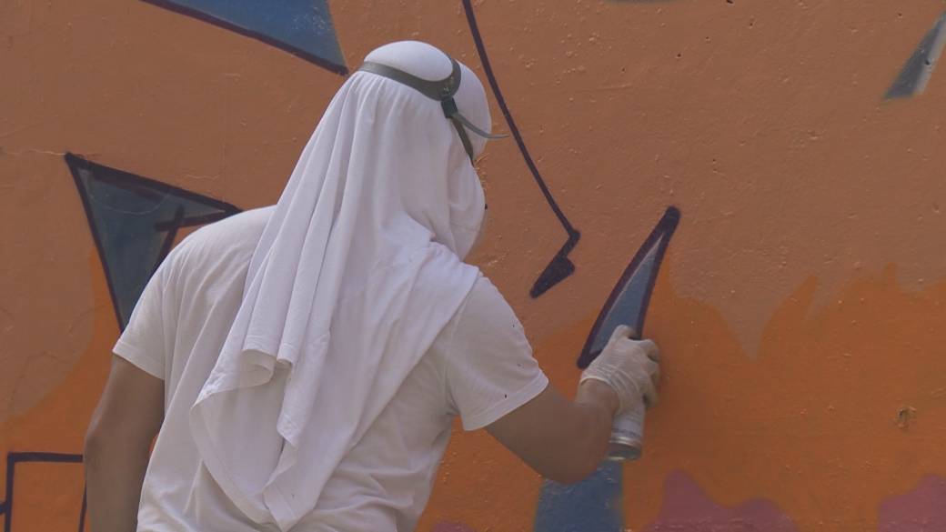 Click to play video: 'Inaugural Graffiti Jam in Vancouver'