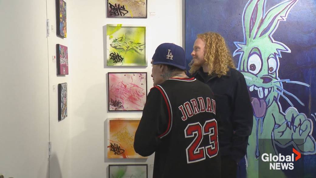 Click to play video: 'Downtown Eastside artist featured at Emily Carr University exhibit'