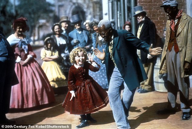 Bill 'Bojangles' Robinson, pictured with Shirley Temple, was one of the first African American entertainers to enter the mainstream