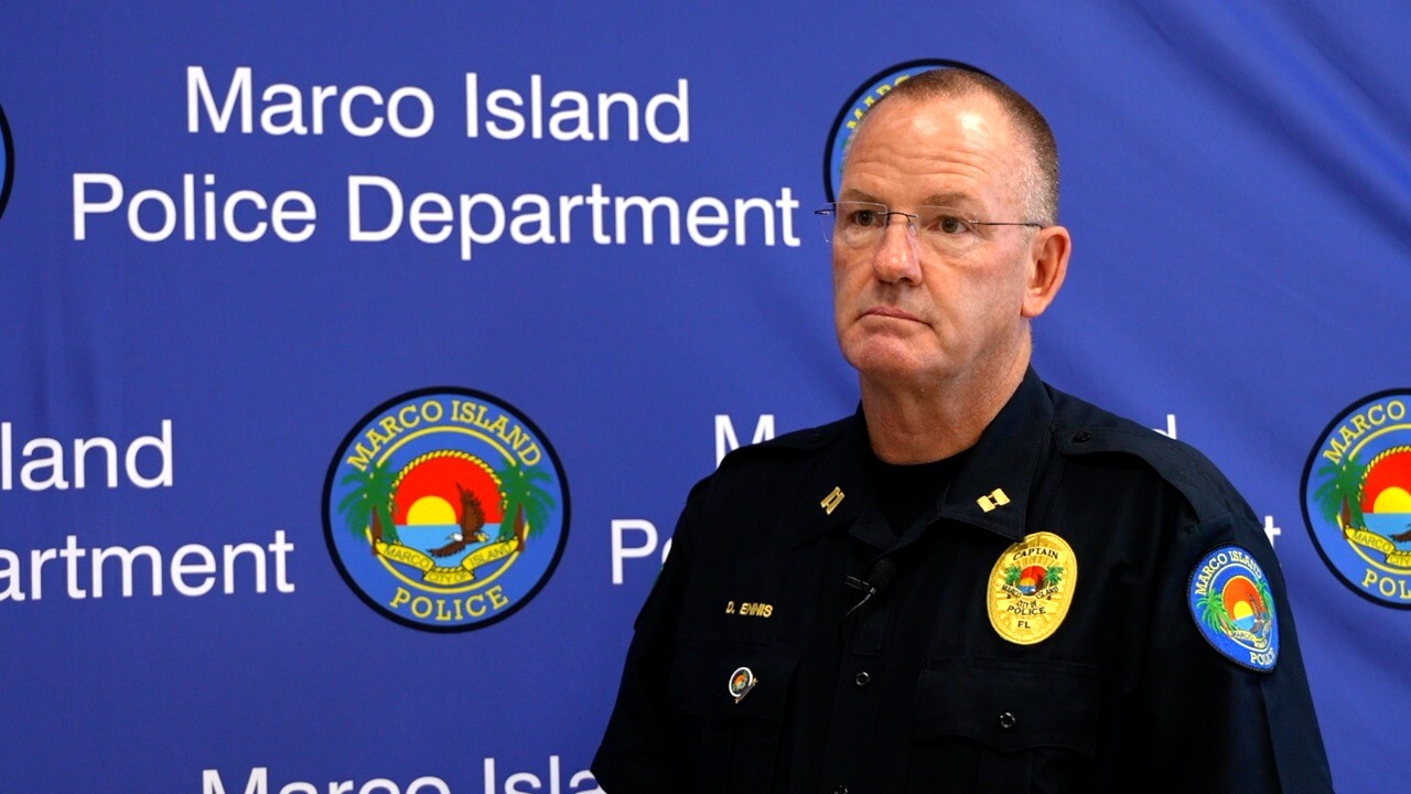 Dave Ennis, Marco Island Police Department Operations Captain.