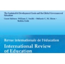 Special issue of the International Review of Education published