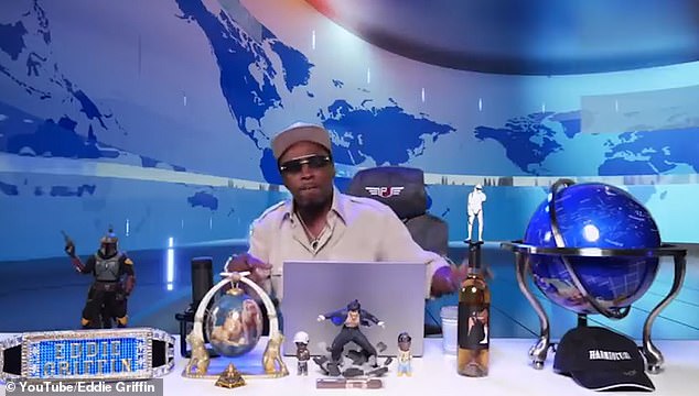 Eddie Griffin took to his YouTube channel to call Diddy a 'dead man' following his arrest last week on sex trafficking and racketeering charges