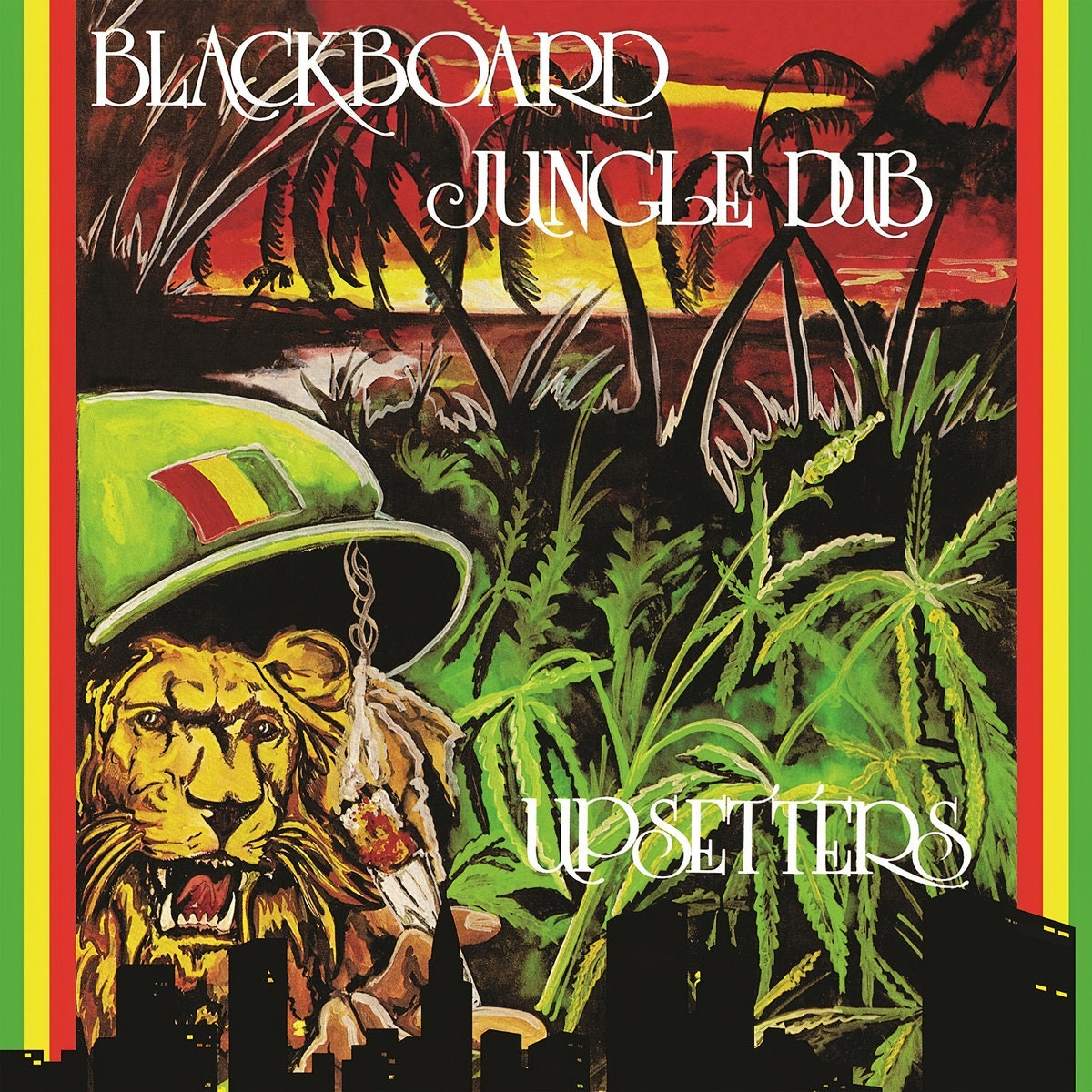 The album cover for Blackboard Jungle Dub produced by Scratch and mixed by Tubby.