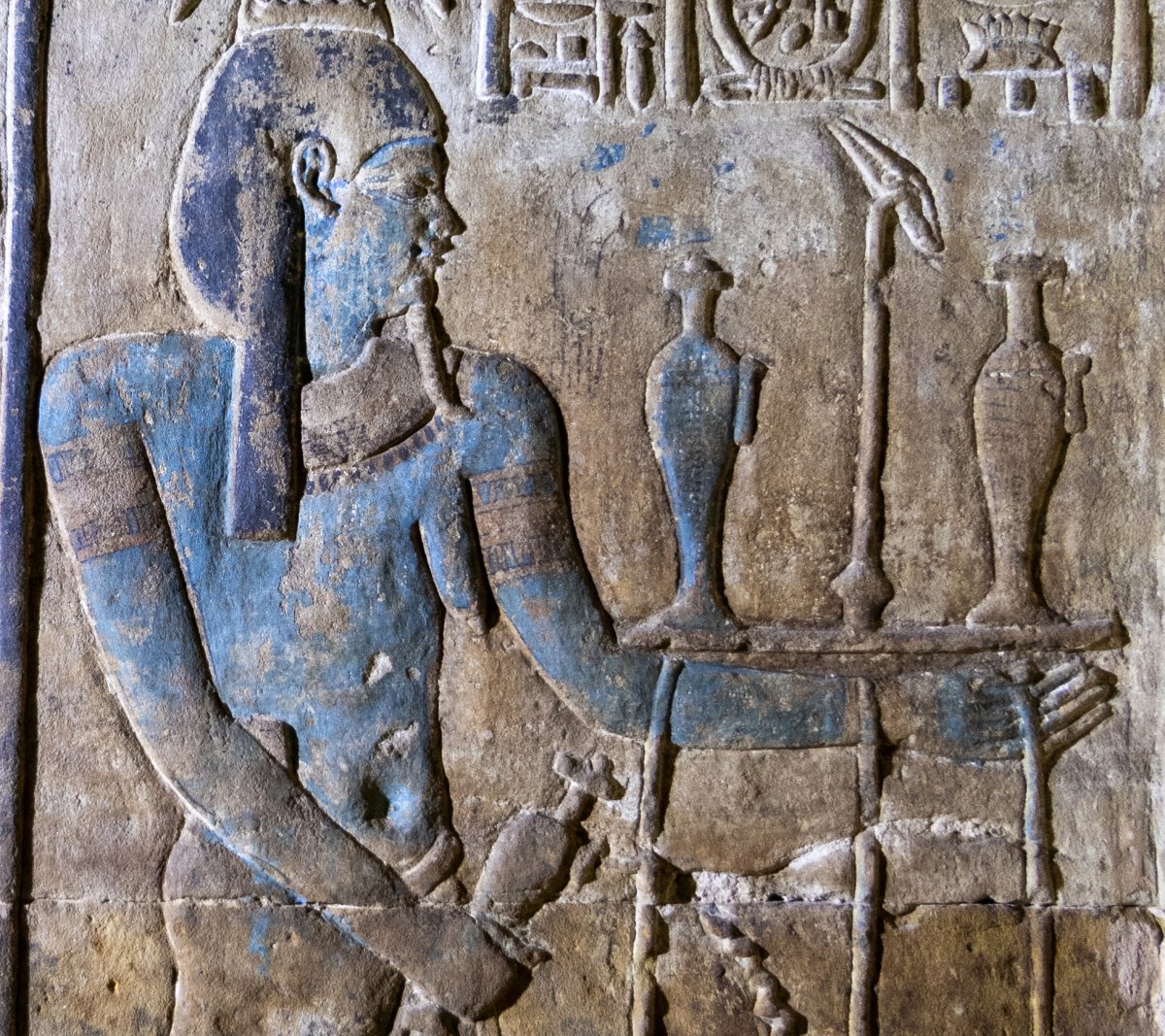 An ancient Egyptian painting