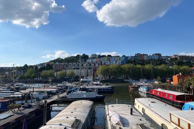 View of Bristol from Wapping Wharf