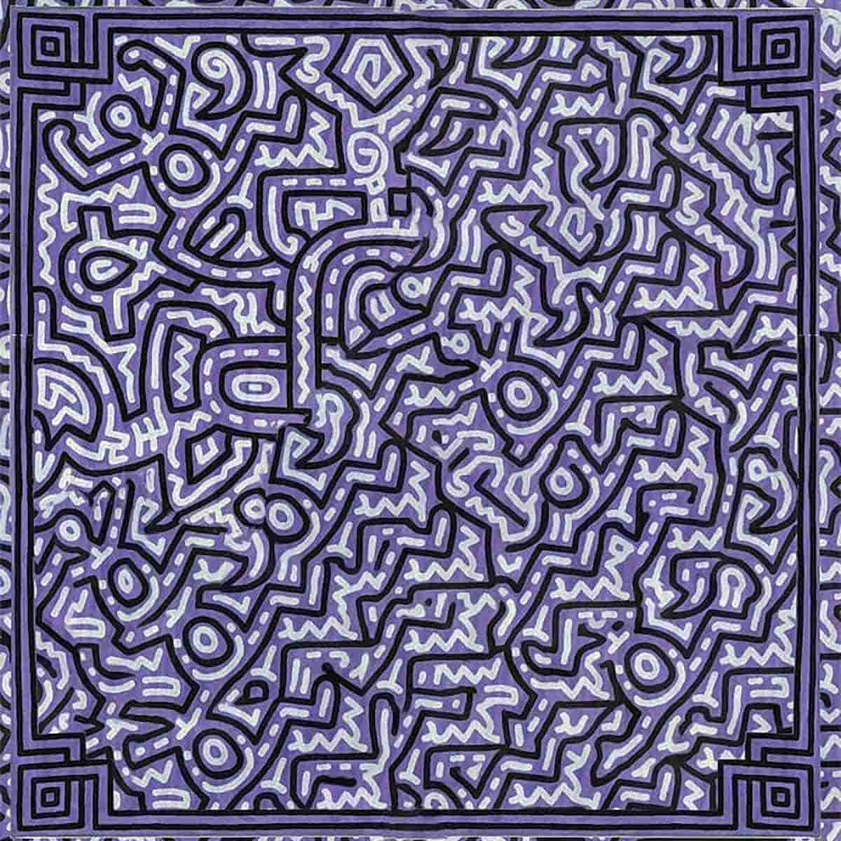 keith haring ai painting