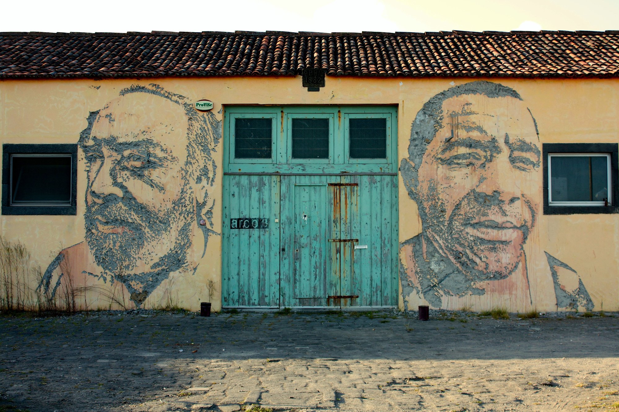 La street art di Alexandre Farto aka VHILS | Collater.al