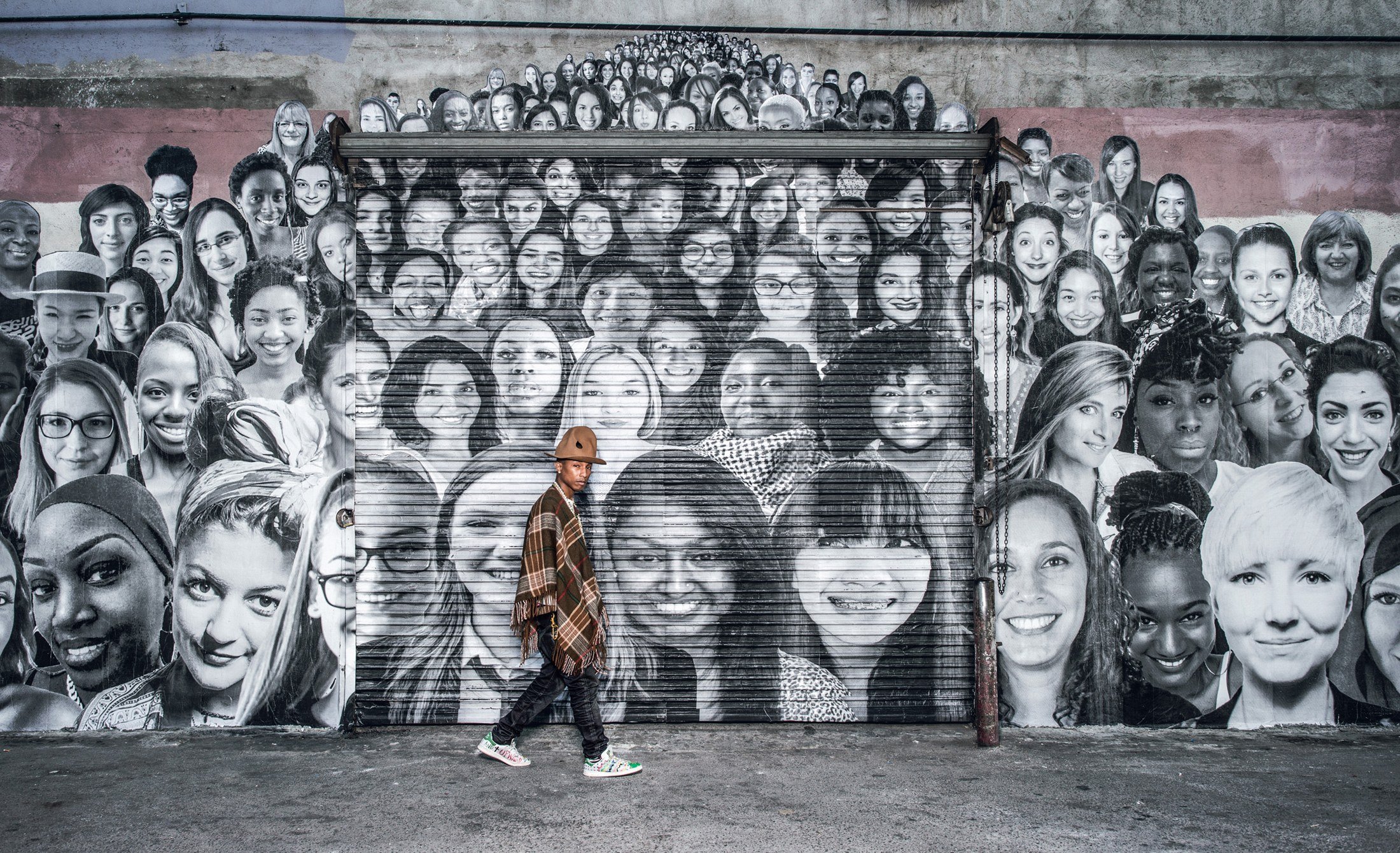 La street art del fotografo e artista francese JR | Collater.al