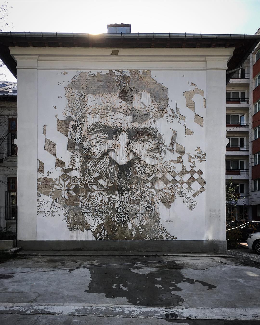 La street art di Alexandre Farto aka VHILS | Collater.al