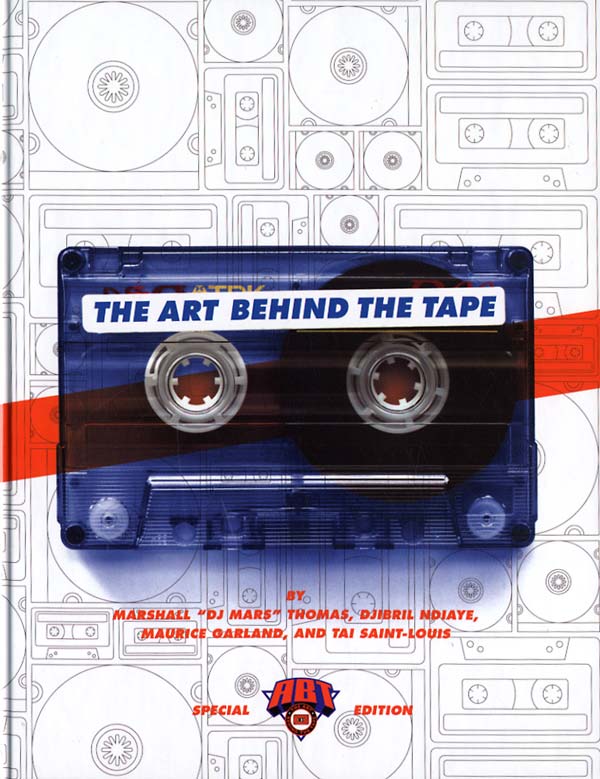 Cover of DJ Mars's book, The Art Behind the Tape, detailing mixtape history. (Photo by Forced Exposure