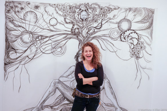 Caledonia Curry, aka Swoon: “I personally love the impermanence of those works.”