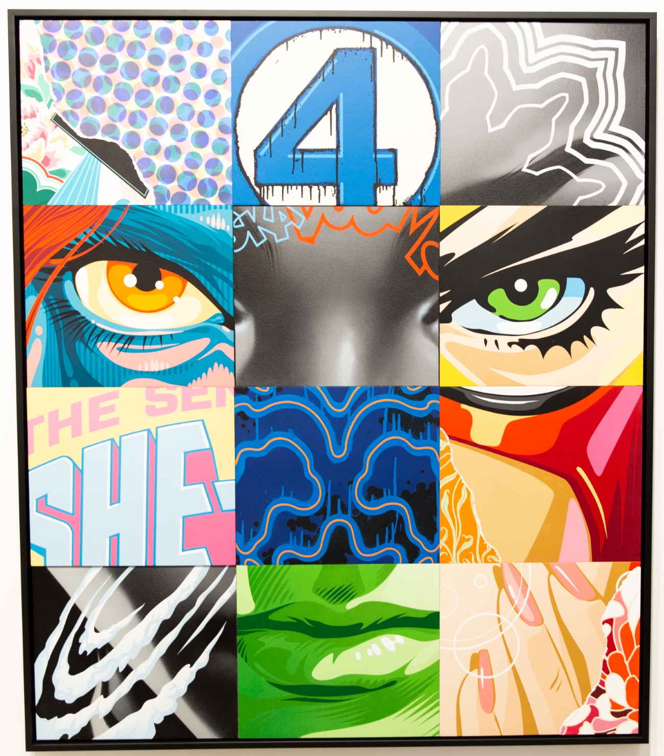 Tristan Eaton Women of Marvel at Miami Art Week