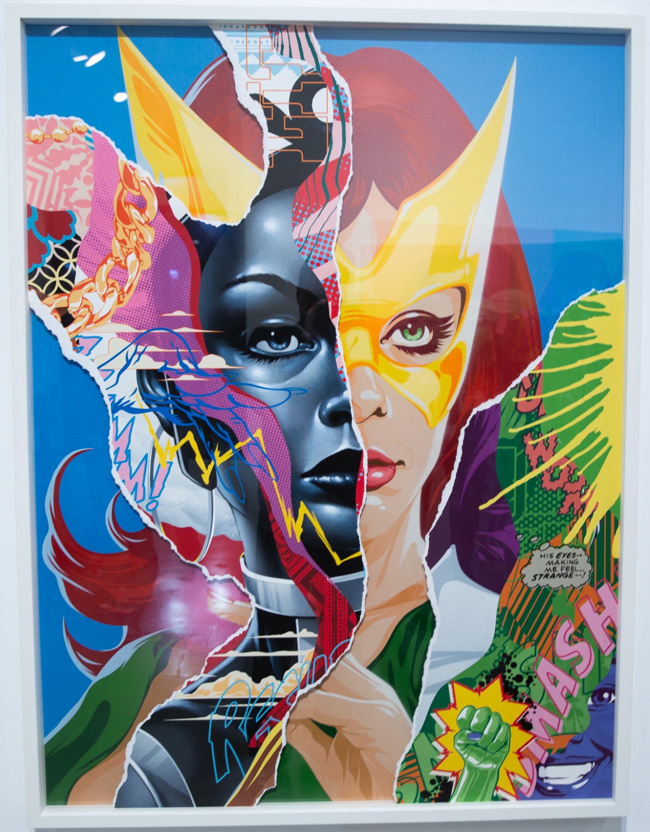 Tristan Eaton Women of Marvel at Miami Art Week