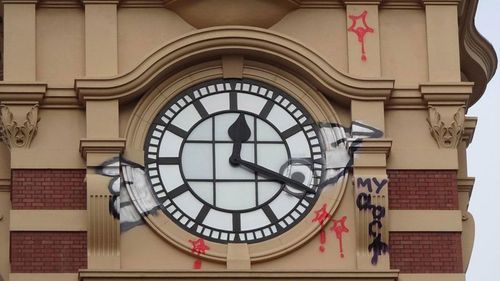 A 21-year-old man has been arrested in connection with a series of graffiti works across Melbourne, including the iconic 'Pam the Bird' tag.