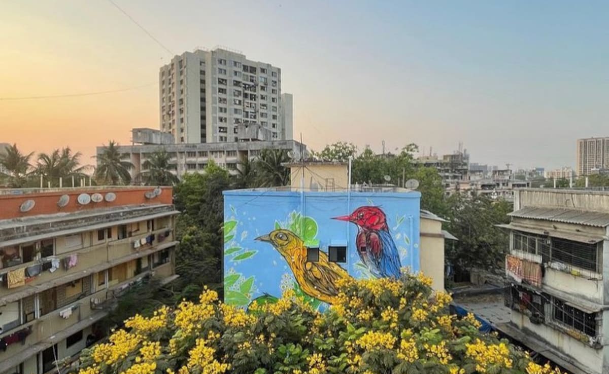 A mural in the Mahim Art District, Mumbai. Photo: Instagram/St+artIndia