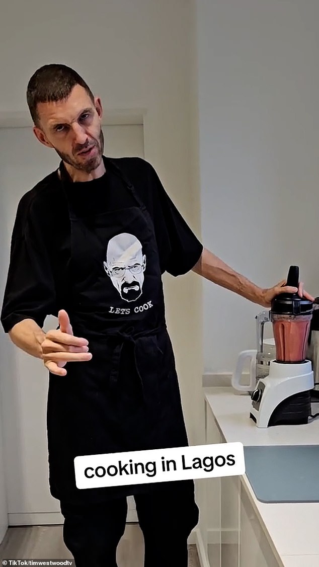 Ex BBC and Capital DJ Westwood has rebranded as a cooking influencer while living in Lagos