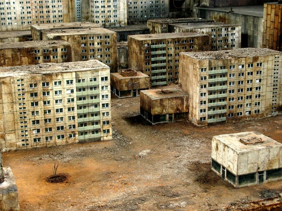 Evol - Street Art - Edifici in miniatura Evol - Street Art - Edifici in miniatura