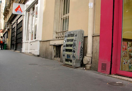 Evol - Street Art - Edifici in miniatura Evol - Street Art - Edifici in miniatura