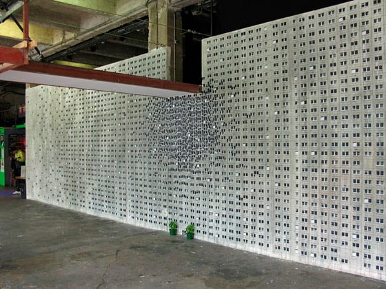 Evol - Street Art - Edifici in miniatura