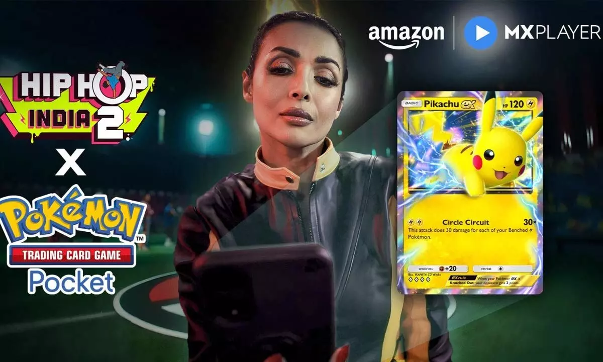 Pokémon and Hip Hop collide on Amazon MX Player as Malaika Arora joins the beat in Realme Hip Hop India