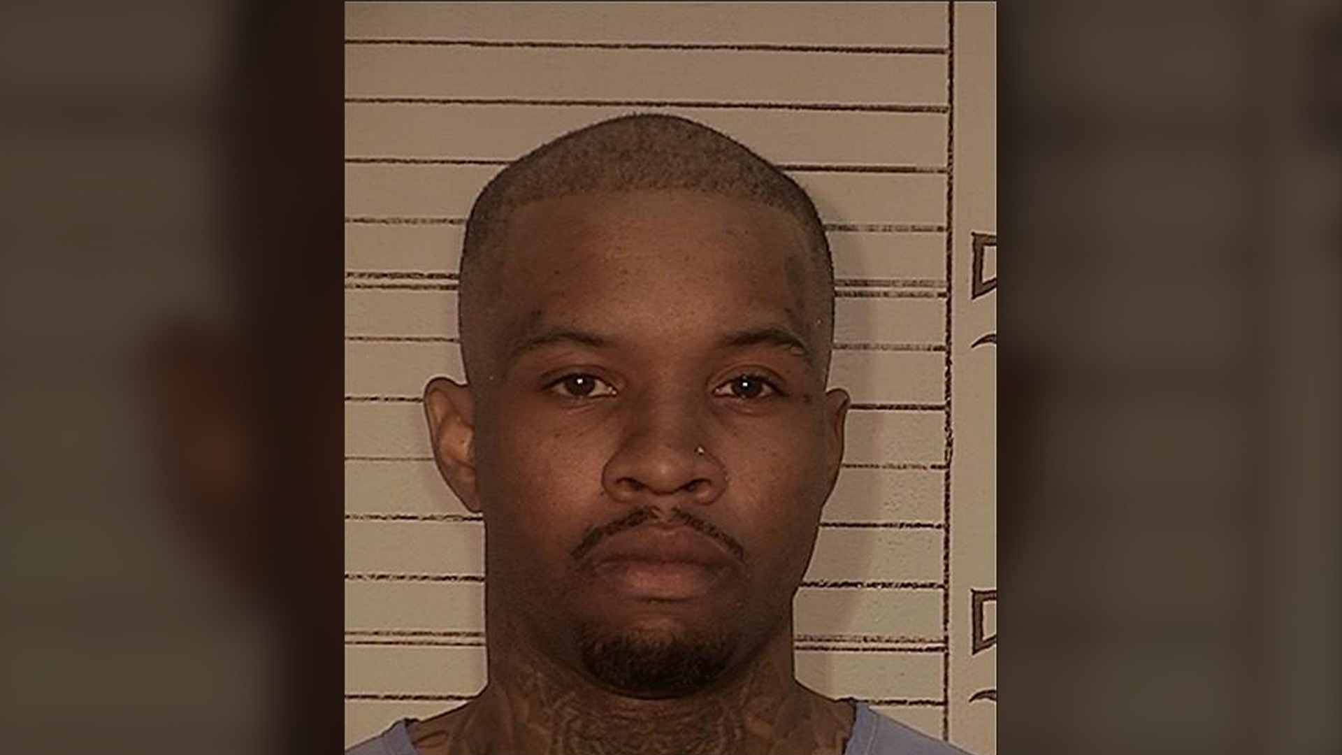 Photo of Tory Lanez released by the California Department of Corrections and Rehabilitation.