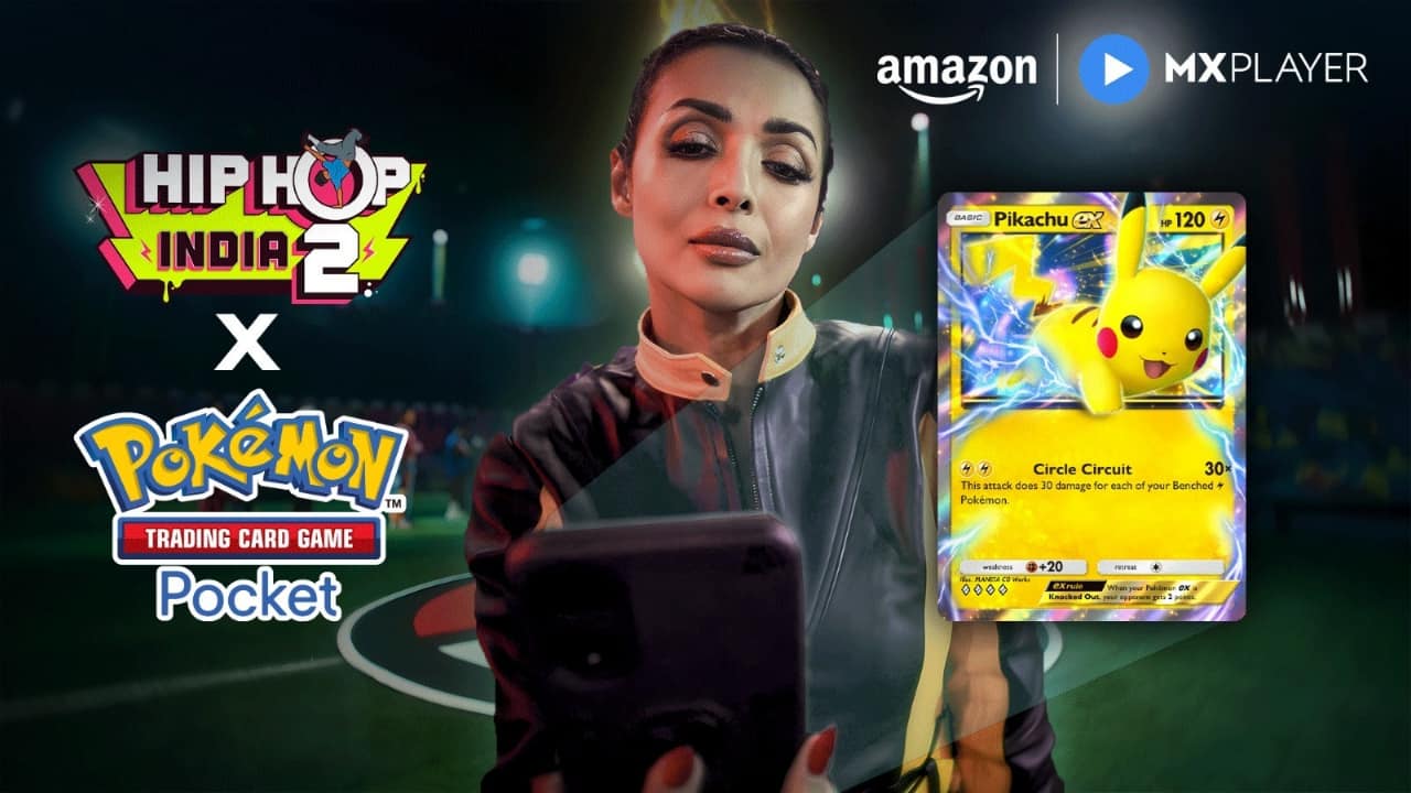 Amazon MX Player brings Pokémon to the dance floor with Malaika Arora in a creative collaboration for Realme Hip Hop India S2 Amazon MX Player brings Pokémon to the dance floor with Malaika Arora in a creative collaboration for Realme Hip Hop India S2