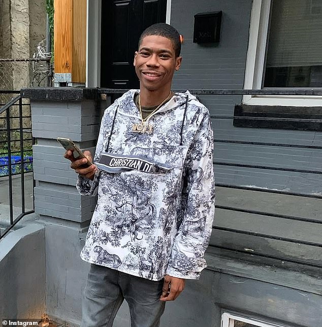 The independent rapper was reportedly approached by two masked men who attempted to steal his gold chains from around his neck before shooting him in the chest, police said