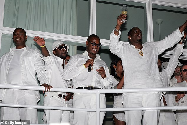 The rapper is on trial for federal charges related to sex trafficking and racketeering, primarily from his 'freak offs,' sex parties and cooling his heels in prison while on trial. Seen in East Hampton in 2007