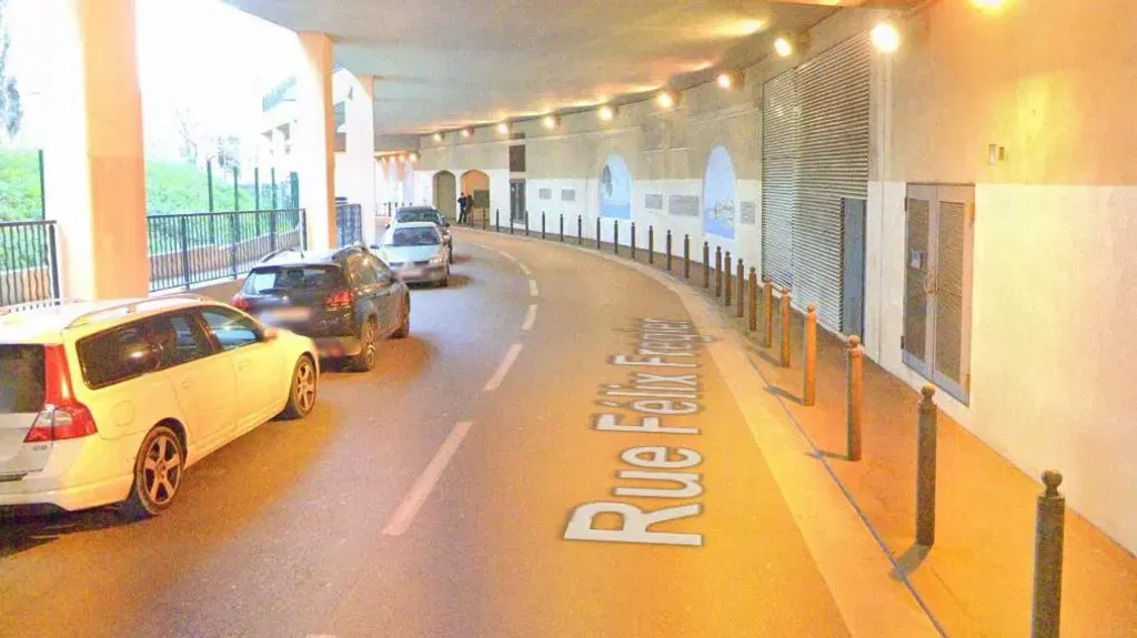 A Google Map view of Rue Félix Fregier where Banky's latest artwork is located | Credits: Google Street View