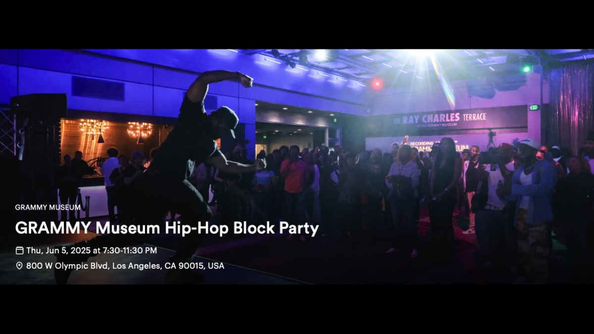GRAMMY Museum Announces Hip-Hop Block Party